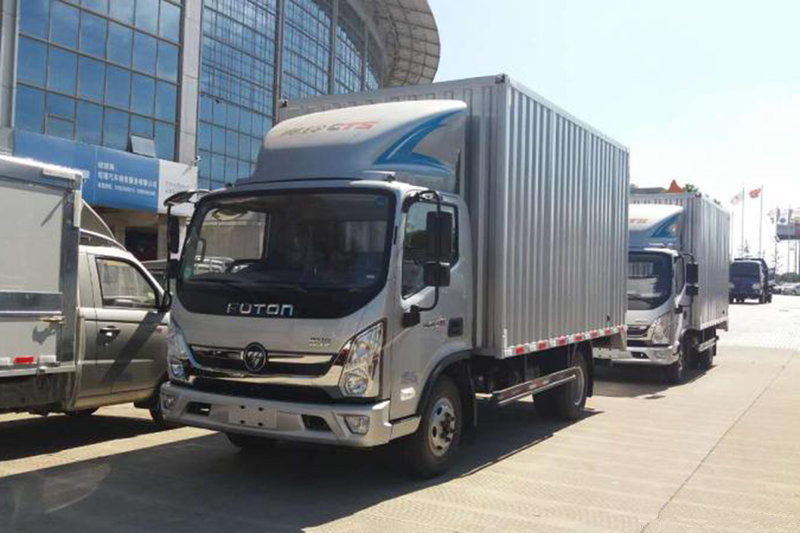 福田 奥铃CTS 156马力 4.14米单排厢式轻卡载货车(国六)(BJ5048XXY-FT)
