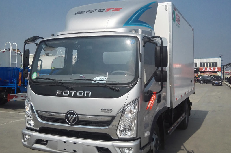 福田 奥铃CTS 143马力 3.8米 国五排半厢式轻卡载货车(BJ5048XXY-FA)