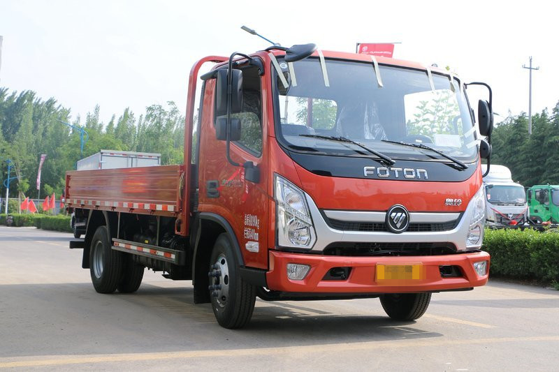 福田 奥铃新捷运 170马力 5.6米单排栏板轻卡载货车(国六)(BJ1108VEJEA-AC1)