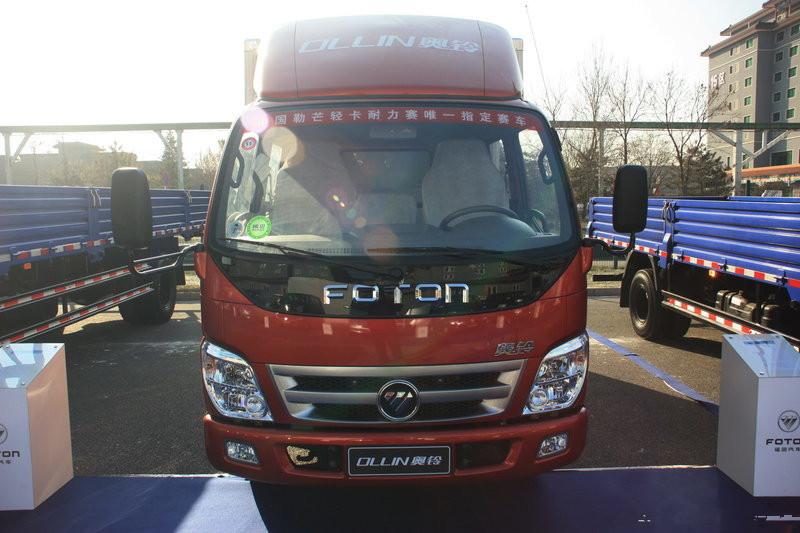 福田 奥铃TX 110马力 3.22米 国五双排仓栅式轻卡载货车(液刹)(BJ5041CCY-C1)