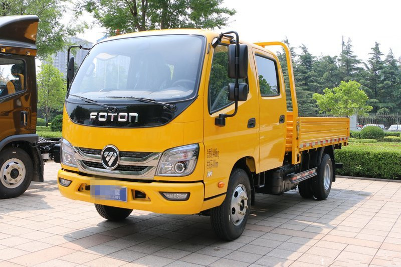 福田 时代M3 88马力 2.65米 国五 双排栏板轻卡载货车(BJ1046V8ABA-AG)