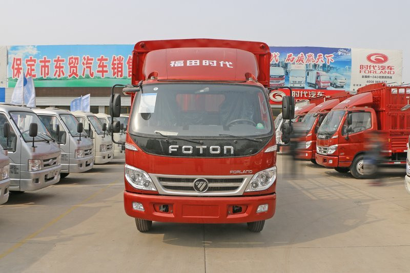 福田 时代M3 150马力 3.8米 国五 排半仓栅式轻卡载货车(BJ5043CCY-AC)