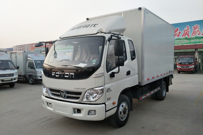福田 时代M3 110马力 3.735米 国五 排半厢式轻卡载货车(BJ5043XXY-AC)