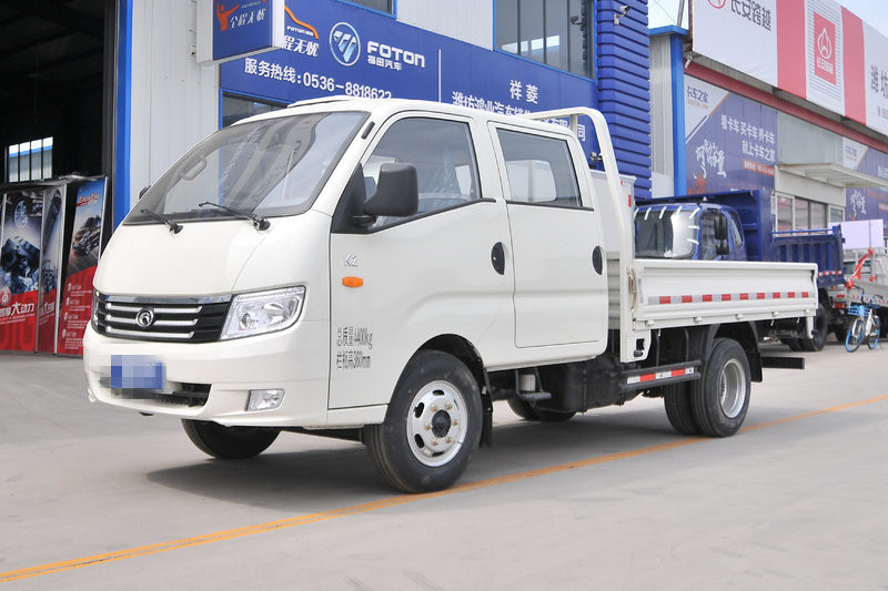 时代汽车 K2 88马力 3.02米 国五 双排栏板轻卡载货车(BJ1046V9AB6-K6)