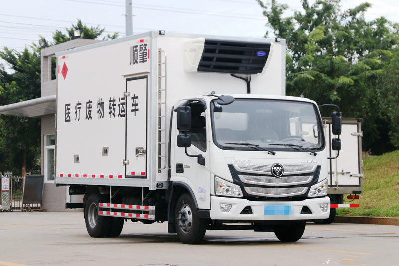 福田 欧马可S3系 143马力 4米 国五 单排医疗废物转运车(顺肇牌)(SZP5040XYYBJ9)