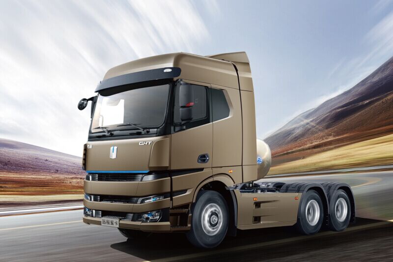 吉利远程 远程LNG 430马力 6X4 国六 LNG牵引车(DNC4250GNK6)