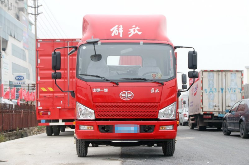 一汽解放 J6F 180马力 4.16米 国五 单排仓栅式轻卡(CA5041CCYP40K46L2E5A84)