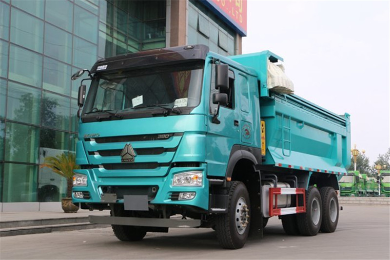 中国重汽 HOWO重卡 380马力 6X4 5.6米 国五 自卸车(华威驰乐牌)(SGZ5250ZLJZZ5W38)
