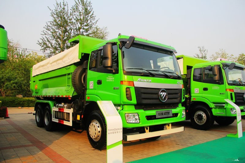 福田 欧曼ETX 9系重卡 400马力 6X4 5.6米 国五 自卸车(BJ3253DLPKB-AD)