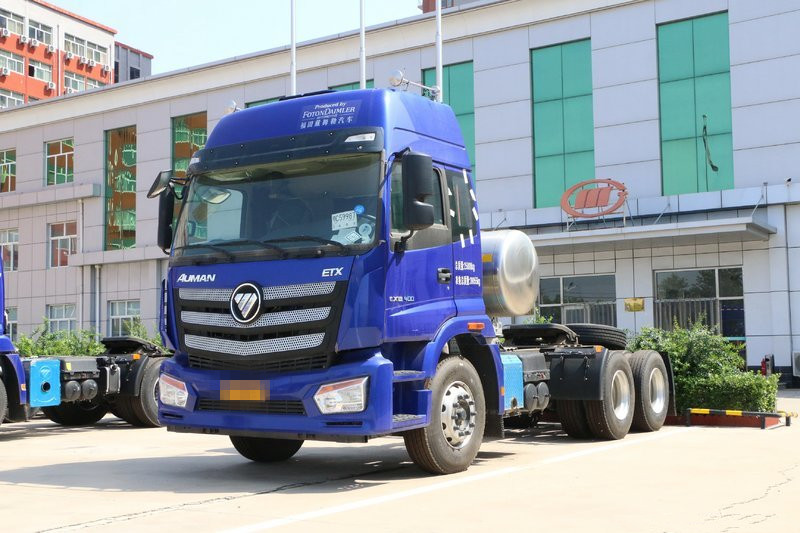 福田 欧曼新ETX 6系重卡 400马力 6X4 国五 LNG牵引车(BJ4253SNFCB-AE)