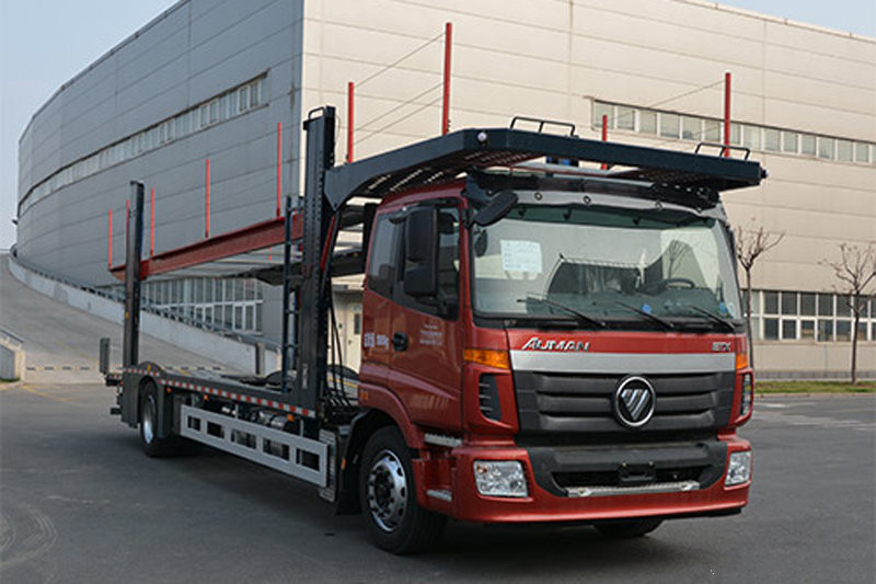 福田 欧曼ETX 6系重卡 320马力 4X2 京五 中置轴轿运车(BJ5183TCL-AB)