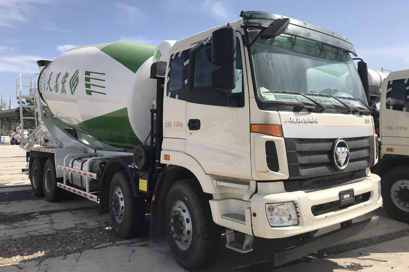 福田 欧曼ETX 375马力 8X4 国五 5.8方混凝土搅拌车(BJ5313GJB-AB)