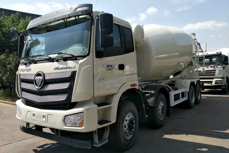 福田 欧曼ETX 9系 340马力 6X4 国五 4.5方混凝土搅拌车(BJ5253GJB-AB)