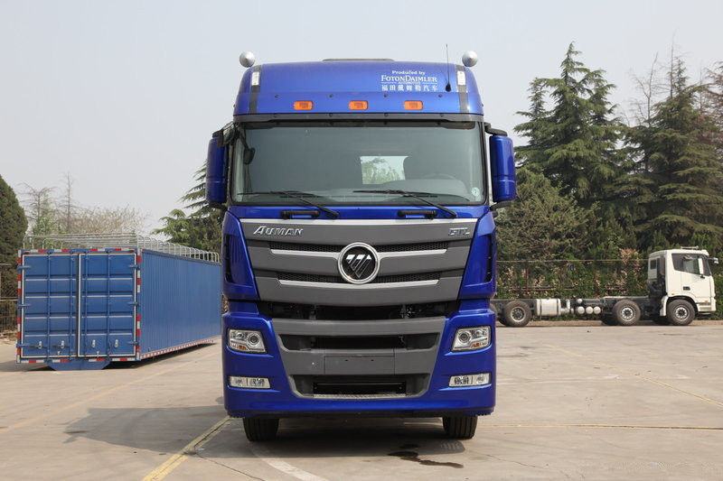福田 欧曼GTL 9系 380马力 8X4 国五 5.4方混凝土搅拌车(BJ5319GJB-AB)