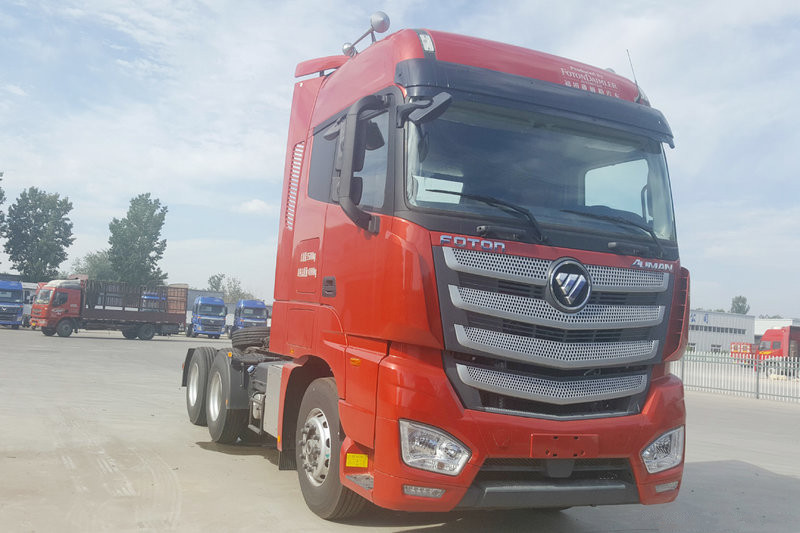 福田 欧曼EST 6系重卡 490马力 6X4 国五 牵引车(平地板)(BJ4259SNFKB-AA)