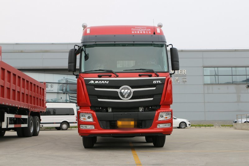 福田 欧曼GTL 6系重卡 430马力 4X2 9.6米 国五 厢式载货车(BJ5189XXY-AC)