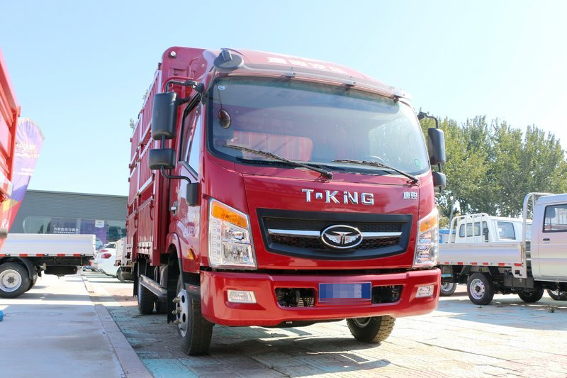 唐骏汽车 T7系列 143马力 4X2 4.1米 国五 单排仓栅式轻卡(桶装垃圾运输车)(7挡)(ZB5040CTYUDD6V)