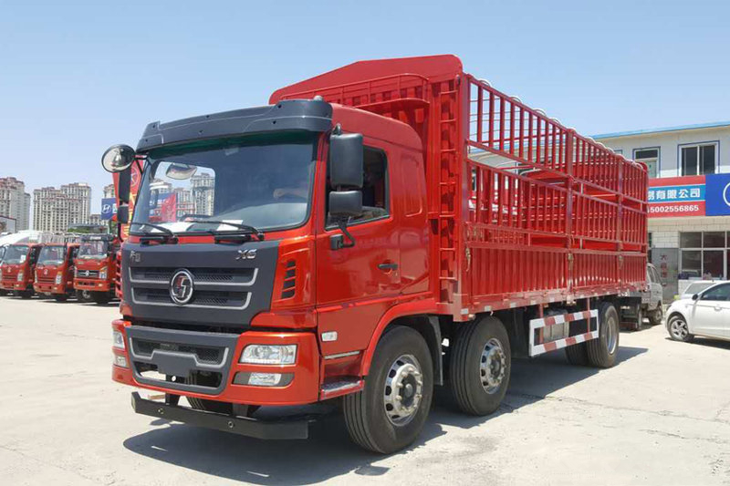 陕汽商用车 轩德X6中卡 轻量化版 220马力 6X2 7.2米 国五 仓栅载货车(玉柴)(SX5255CCYGP51)
