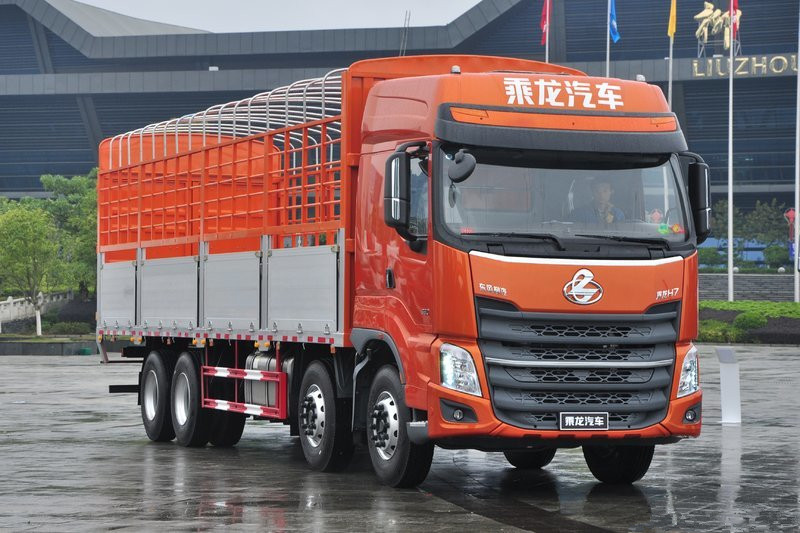 东风柳汽 乘龙H7重卡 315马力 6X2 9.6米 国五 仓栅式载货车(LZ5250CCYH7CB)