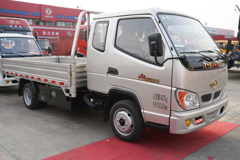 唐骏欧铃 小宝马 115马力 3.48米 国六 排半仓栅式轻卡(ZB5041CCYBPD0L)