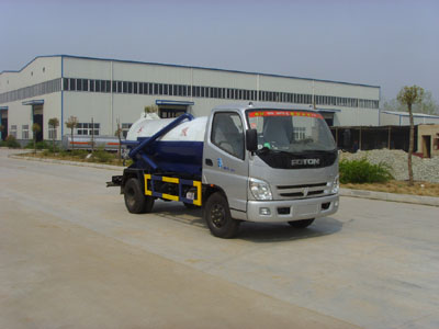 湖北合力 神狐 95马力 4×2 吸污车(HLQ5053GXW)