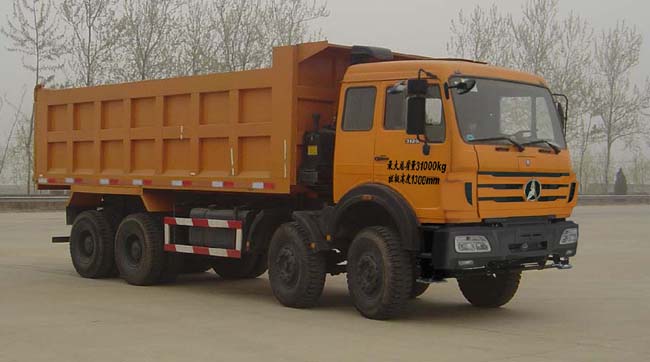 北奔重汽 北奔NG80 重卡 350马力 8×4 自卸车（ND3313D29J）