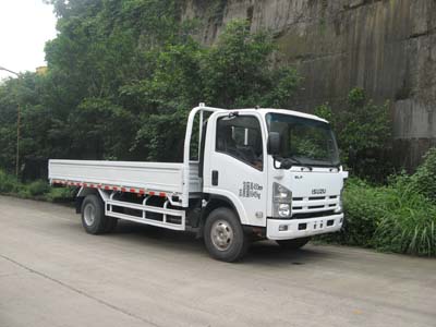 庆铃 五十铃700P中卡 176马力 4×2 栏板载货车(QL1090TKAR)