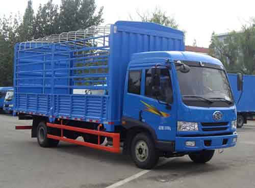 青岛解放 骏威J5K中卡 180马力 4×2 仓栅载货车(CA5160XXYPK2L3EA80-1)