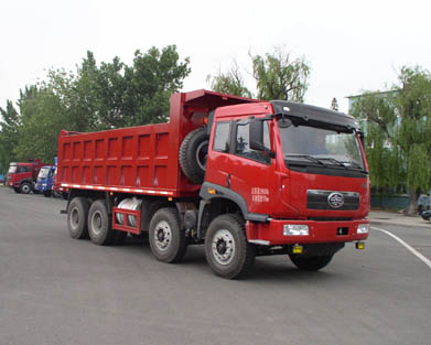 青岛解放 新大威重卡 336马力 8×4 自卸车（CA3300P2K2L2T4EA80）