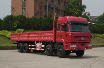 红岩 特霸重卡 340马力 8×4 栏板载货车(CQ1314STG466)