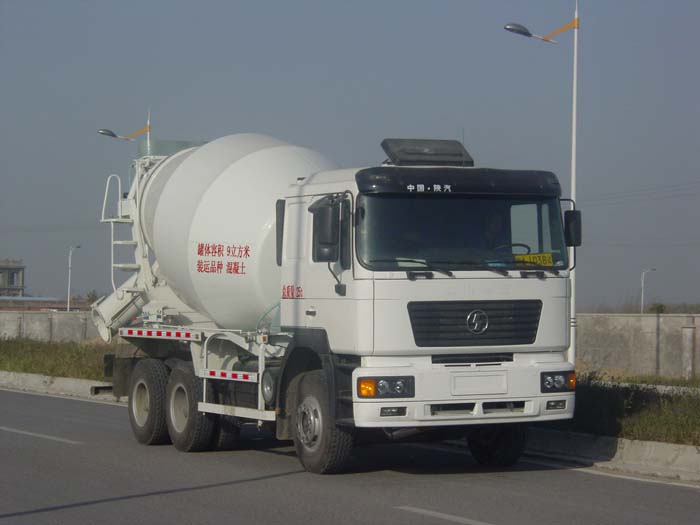 陕汽 德龙F3000 345马力 6×4 混凝土搅拌运输车(SX5255GJBJR364C)