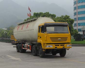 上汽红岩 新大康 310马力 8×4 粉粒物料运输车(CQ5314GFLSMG466)
