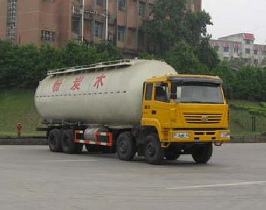 上汽红岩 新大康 340马力 8×4 粉粒物料运输车(CQ5314GFLSTG466)