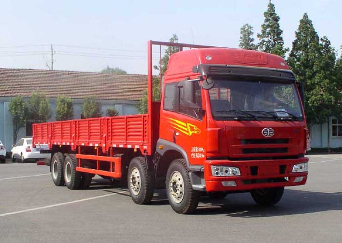 青岛解放 悍威J5M重卡 240马力 8×4 栏板载货车(CA1310P1K2L7T9EA80)