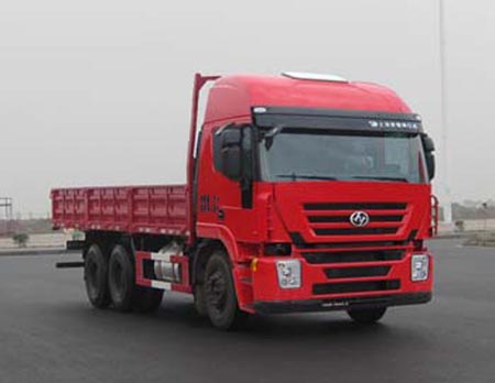 红岩 杰狮重卡 290马力 6×4 栏板载货车(CQ1254HMG384)