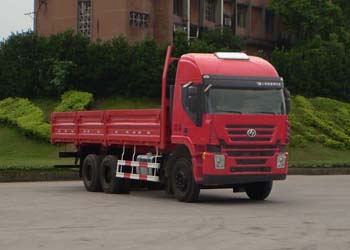 红岩 杰狮重卡 290马力 6×4 栏板载货车(CQ1254HMG434)