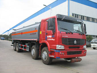 厦工楚胜 336马力 8×4 化工液体运输车(CSC5317GHYZ)