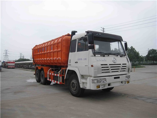 航天晨光 三力300马力 6×4 粉粒物料运输车(CGJ5256GFL)