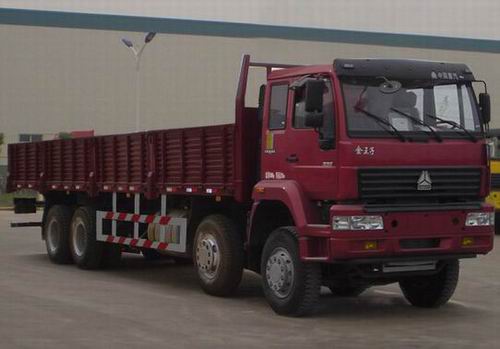 中国重汽 金王子重卡 270马力 8×4 栏板载货车(ZZ1311M3861C)