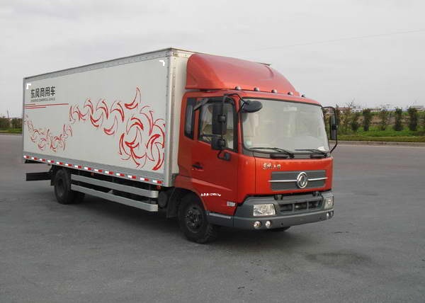 东风 天锦中卡 160马力 4×2 排半厢式载货车(DFL5160XXYBX2A)