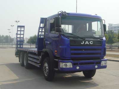 江淮汽车 格尔发 220马力 6×4 平板运输车(HFC5251TPBK1R1LZT)