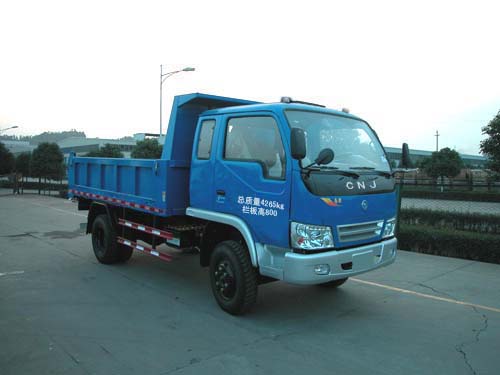 四川现代 骏越中卡 104马力 4X2 自卸车(CNJ3040ZEP31B5)