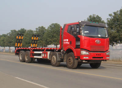 湖北合力 神狐 350马力 8×4 平板运输车(HLQ5311TPBC)