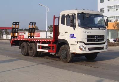 湖北合力 神狐 290马力 6×4 平板运输车(HLQ5250TPBD)