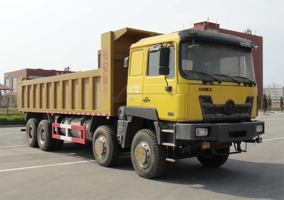江铃重汽 远威重卡 380马力 8×4 LNG自卸车(SXQ3310M7N-4)