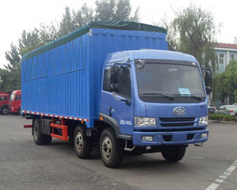 青岛解放 骏威(J5K)中卡 180马力 6×2 篷式载货车(CA5251XXYPK2L5T3EA80-2)