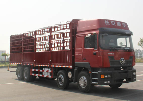 江铃重汽 远威重卡 290马力 8×4 仓栅载货车(SXQ5312CYS)