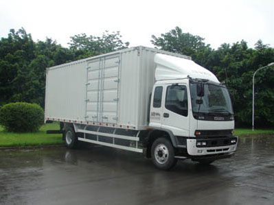 庆铃 FTR中卡 190马力 4×2 厢式载货车(QL5140XXY9QFRJ)