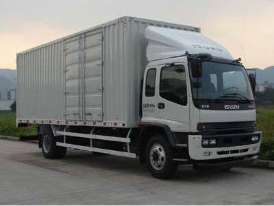 庆铃 FTR中卡 190马力 4×2 厢式载货车(QL5140XXY9NFR)