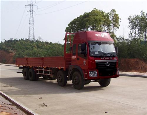 福田 瑞沃6系重卡 290马力 8×4 排半栏板载货车(BJ1312V7PEC-F2)